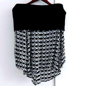 ISY &KI Off the Shoulder Geoprint Top